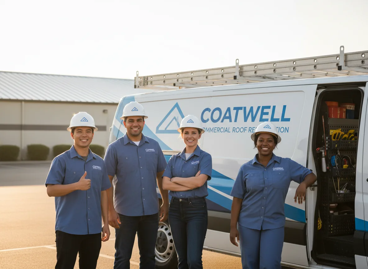 Commercial roof coating company in Red Bud, IL